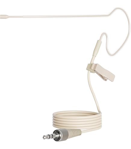 thumbnail image 2 of J&P Double Earhook Headset Mic For Sennheiser Wireless Systems – 3.5mm TRS 2 of 5