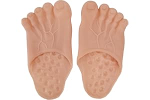 1 Pair Large Slippers, Exaggerated Big Foot Shaped Shoes Cover Halloween Cosplay Costume Props Fancy Party Accessories (02)