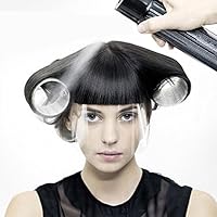 OKOKMALL US--50Pcs Hairspray Clear Plastic Shield Mask Eye Face Protector Hair Salon Cover S5