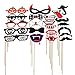 PBPBOX 52 Pieces Halloween Party Favors Photo Booth Props