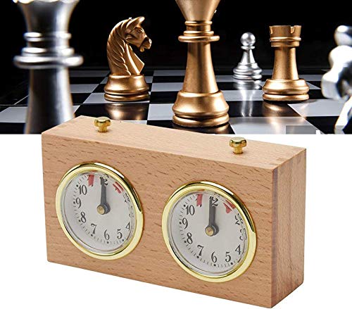 jeepjin Professional Digital International Chess Clock,Retro Analog Chess Clock - Mechanical Chess C
