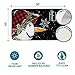 AVOIN Winter Snowman Decorative Doormat Buffalo Plaid, 18 x 30 Inch Christmas Holiday Non-Skid Floor Mat Switch Mat Indoor Outdoor Home Garden