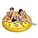 JOYIN Giant Inflatable Round Pizza Pool Float, Fun Beach Floaties, Swim Party Toys, Pool Island, Summer Pool Raft Lounge for Adults & Kids