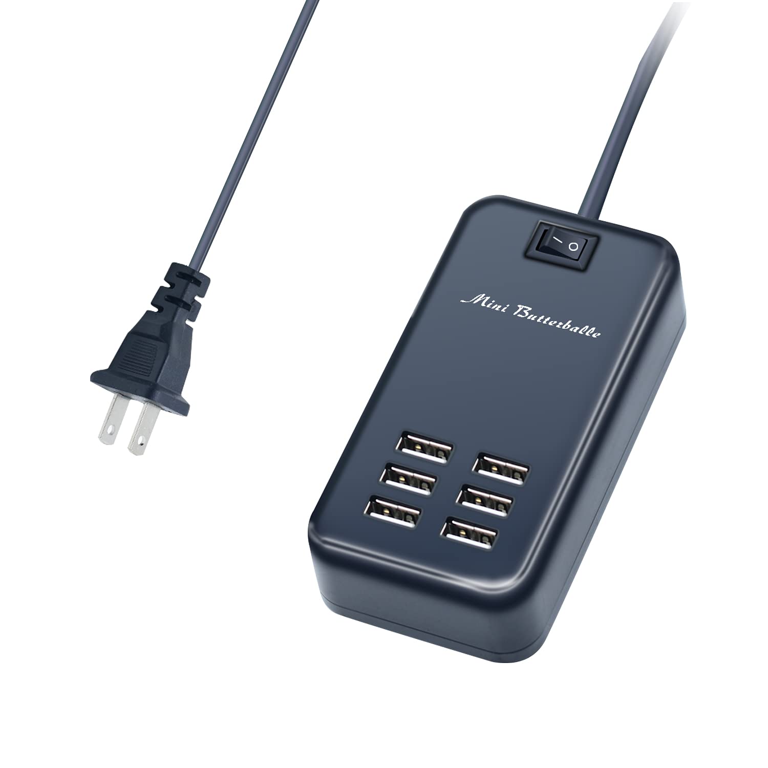 Photo 1 of USB Charger Station, 6 Port Desktop Charging Station for Multiple Devices, Wall Power Strip with Switch