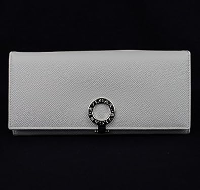 Amazon ブルガリ Bvlgari 長財布 白 H235 中古 財布