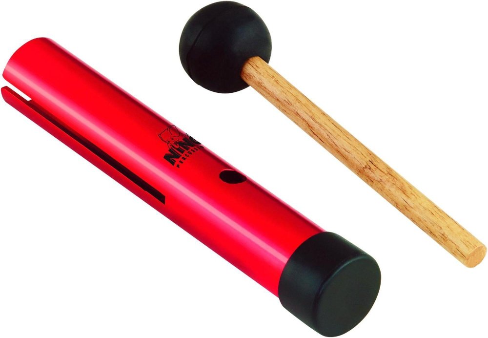 Nino Percussion NINO602R Wah Wah Tube +Beater Red