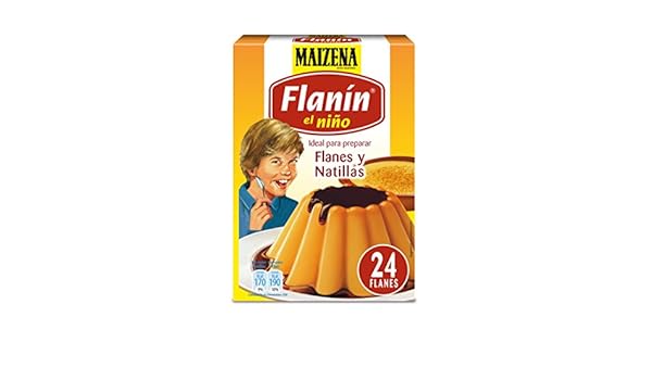Maizena - Preparado para flan y natillas - 192 g (6 sobres de 32g ...