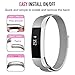 Oitom for Fitbit Alta HR Accessory Band and for Fitbit alta Band, (2 Size) Large 6.7