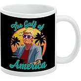Graphics & More Gulf of America Trump Ceramic Coffee Mug, Novelty Gift Mugs for Coffee, Tea and Hot Drinks, 11oz, White