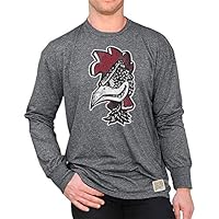 Elite Fan Shop South Carolina Gamecocks Retro Long Sleeve Tshirt Charcoal - S