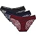 briefs underwear hipster panty lace underwear pack women hipster size S, Rio Red 3 Pack