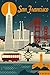 Lantern Press 9x12 Inch Art Print Wall D√©cor, San Francisco, California, Retro Skyline