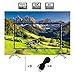 Projector Screen with Stand, Vamvo 80 inch Portable Foldable Projection Screen 16:9 HD 4K Indoor Outdoor Projector Movies Screen for Home Theater Camping and Recreational Events