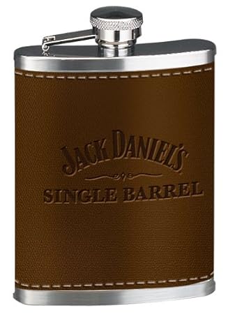 Jack Daniel's Barware Thermosflasche aus Leder, 1 Barrel