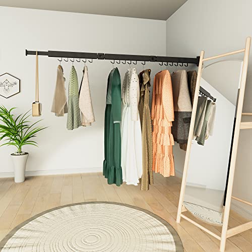Clothes Drying Rack, Bukfen Laundry Drying Rack Wall Mount, Clothing Drying Rack Foldable