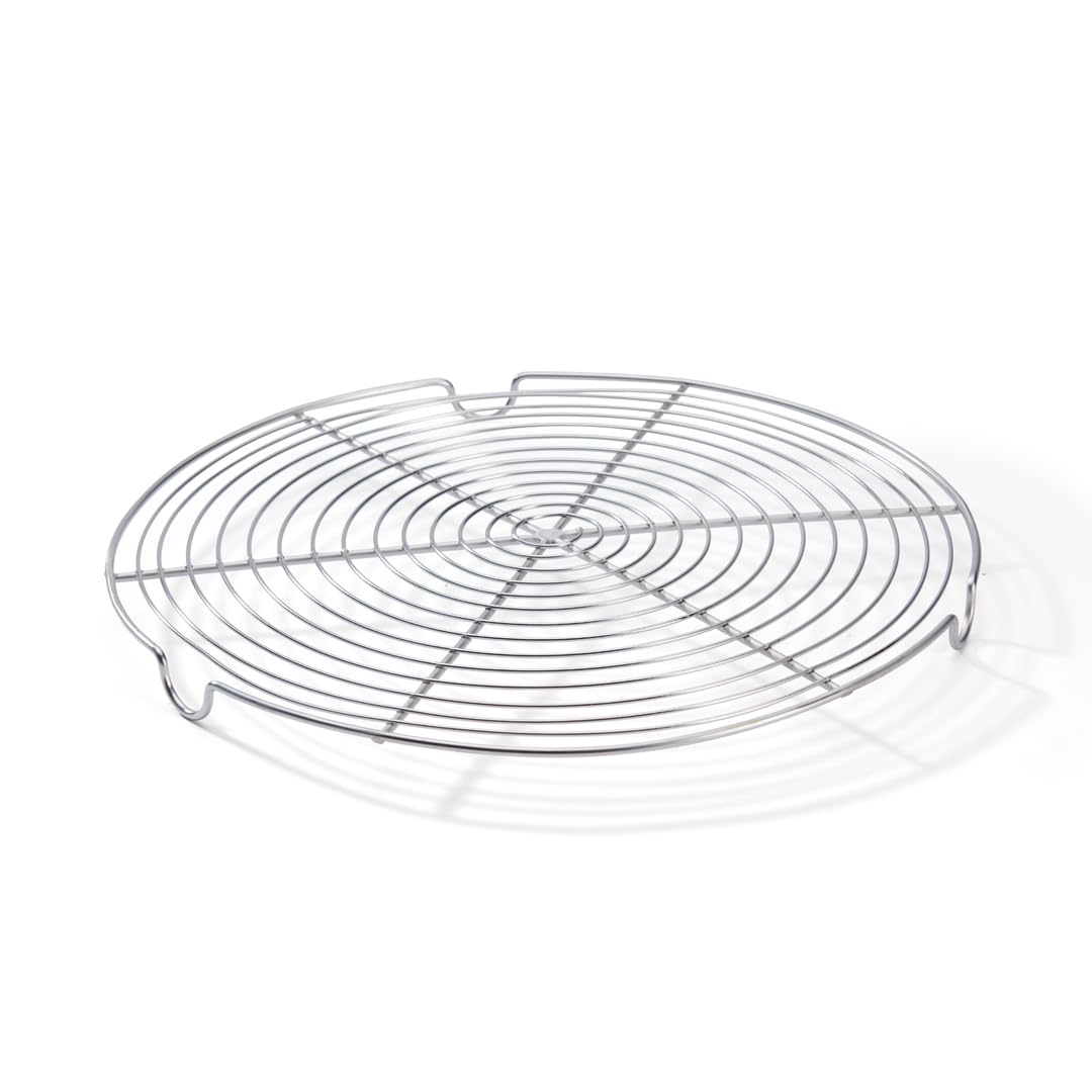 De Buyer 0237.28 Round Tinned Grate with Feet, 28 cm Diameter