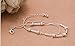 DOINSHOP Little Star Women Foot Jewelry Barefoot Sandal Beach Chain Ankle Bracelet