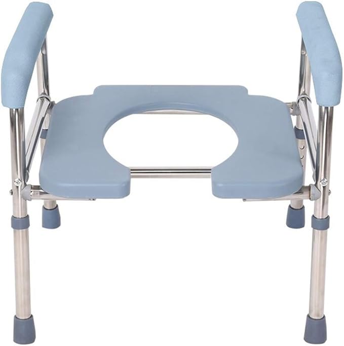 Toilet Chair Heavy Bedside Commode Chair Extra Wide Height Adjustable Drive Medical Obese Adult Seat Heavy Weight 400 Lbs Safe Non Slip Amazon Co Uk Kitchen Home