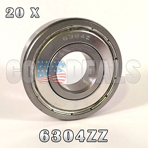 6304z подшипник размеры
