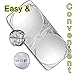 Windshield Sun Shade + Bonus Products. Excellent UV Reflector - Keeping You Cooler with A Pristine Interior - Sun Shades That are Easy to Use See The Reviews