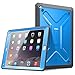 iPad Air 2 Case - Poetic iPad Air 2 Case [Revolution Series] - [Heavy Duty] [Dual Layer] [Screen Shield] Protective Hybrid Case with Built-In Screen Protector for Apple iPad Air 2 Blue (3 Year Manufacturer Warranty From Poetic)