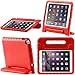 iPad Air 2 Case, i-Blason Apple iPad Air 2 Case for Kids [ArmorBox KIDO Series] Light Weight Super Protection Convertable Stand Cover for iPad Air 2nd Generation 2014 Release (iPad Air 2, Red)