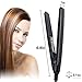 INMISS Portable Plate Car Mini Travel Hair Straightener Flat Iron Plug 12V (black)