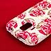 Radiant Z740 / Sonata 4G Case, MPERO SNAPZ Series Rubberized Case for ZTE Radiant Z740 / Sonata 4G - Vintage Red Roses