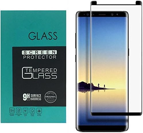 Galaxy Note 8 Screen Protector, [Case Friendly] [Anti-Scratch] Tempered Glass Screen Protector for Samsung Galaxy Note8 (Update Version) Black