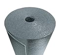 US Energy Products Reflective Aluminum Foil Foam Insulation: (2ft x 25ft) Industrial Grade Foam Core Radiant Barrier: Soudnproofing, Automotive Insulation, Weatherproofing, Roofs Floors, Windows, ETC