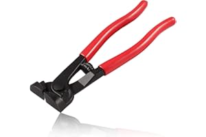 LEONTOOL Glass Tile Nippers Mosaic Tools 7 Inches Mosaic Tile Nippers Heavy Duty Tile Mosaic Trimmer & Nipper Professional Ti