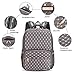Diaper Bag Backpack, JESWO Multifunctional Waterproof Large Capacity Baby Bag for Mom and Dad, Stylish Convertible Travel Backpack Light with Insulated Pockets-Grey