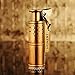 Pure Copper Retro Flint lighter Brass Wheel Kerosene Lighter For Collectors