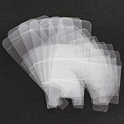 VGoodall Clear Favor Boxes, 100 pcs Plastic Gift Boxes Transparent Cube Boxes PET Boxes for Wedding, Party, Baby Shower, Bridal Shower