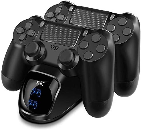 CHENGDAO Wireless Controller for PS4, Gamepad Compatible with PS4/Slim/Pro/PC Console with Touch Pad, Double Vibration, Six-Axis, Audio Jack, USB Cable Ergonomic Joystick