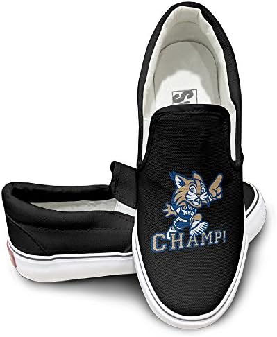 GD Montana State Champ Casual Unisex Flat Canvas Shoes Sneaker 37 Black