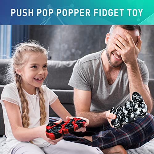 Joepard Push Pop Video Game Controller Pop Fidget Toy, Stress Relief