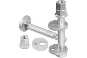 JUQAFY Rear Toe Link Alignment Bolts Kit Fit for Chrysler 200 Sebring, Fit for Dodge Journey Avenger Caliber Durango, Fit for Jeep Patriot Compass Grand Cherokee, 06508486AA 6508486AA, 2Packs