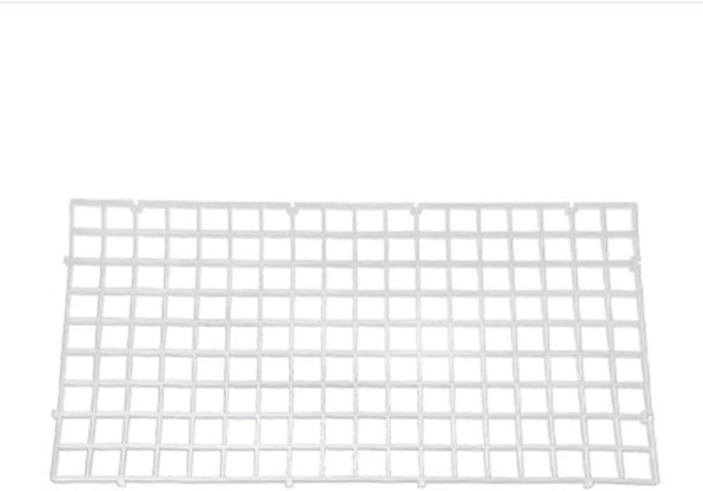 Brawdress Durable Plastic Fish Grid Divider Tray Egg Crate Aquarium Tank Filter Bottom Isolate Pane