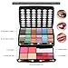 RUIMIO All-In-One Makeup Kit 58Pcs Cosmetic Gift Set with Many Shades of Eyeshadow, Blush, Face Powder, Cream Lip Gloss plus Applicators and Mirror