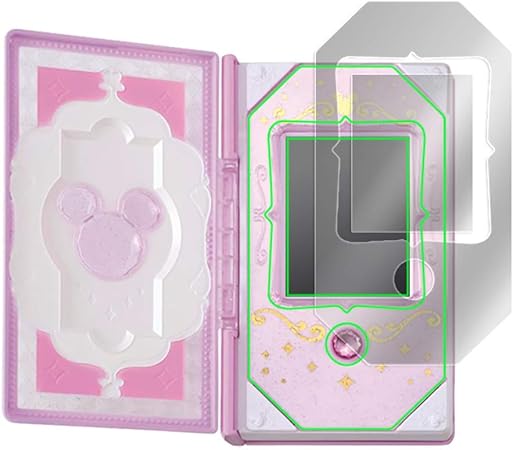 Amazon 日本製 目に優しい ブルーライトカット液晶 本体保護フィルムセット ディズニーマジックキャッスル 魔法のタッチ手帳 ドリームパスポート 用 Overlay Eye Protector Oedreampassport 12 電話 携帯電話 おもちゃ