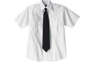 Edwards Garment Patch Pocket Short Sleeve Security Traditional Shirt