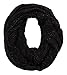 Isaac Mizrahi Open Knit Zig Zag Pattern Eternity with Lurex