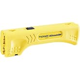 JOKARI 30900 Allrounder Cable Stripper for Multiple Round and Flat Cables, Yellow