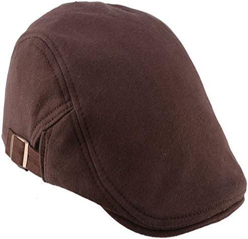 Katherine Duckbill Ivy Cap Golf Driving Flat Cabbie Newsboy Beret Hat Brown