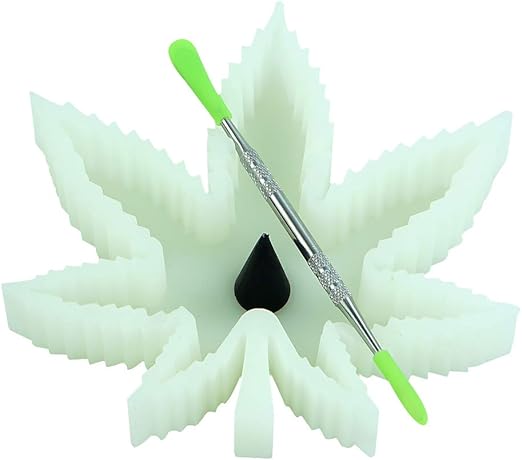 Amazon Com X Value Silicone Leaf Ashtray Glow In The Dark