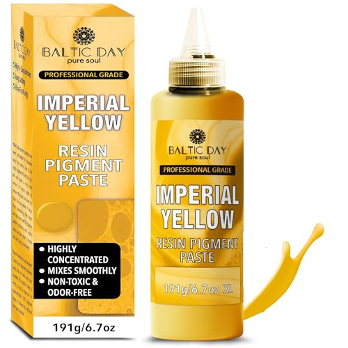 Imperial Yellow Epoxy Resin Pigment Paste XL
