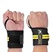 LHOTSEE Premium Wrist Straps，Professional Weight Lifting Training Wrist Straps Support Braces Wraps For Men and Women (Yellow)