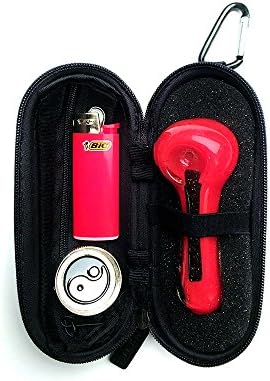 Cool 420 Products Original Mini Smoker's Travel Kit Multi Color Dichro Stripe