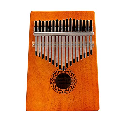 Kalimba Thumb Piano 17 keys for C ,Portable Thumb Piano ,Mahogany karinba,Mbira Finger Piano for